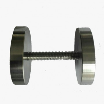 Schuifdeurkom rvs zijaanzicht