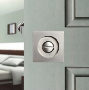 Schuifdeurslot nikkel wc op slot