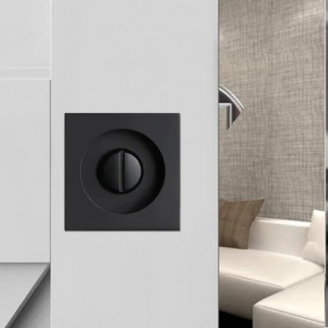 Schuifdeurslot zwart wc op slot