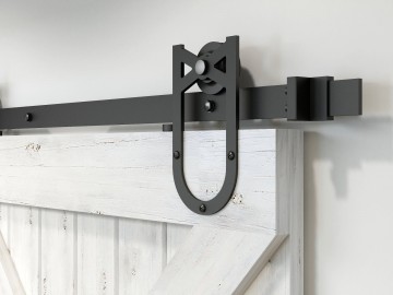 Schuifdeursyeteem hoefijzer close up