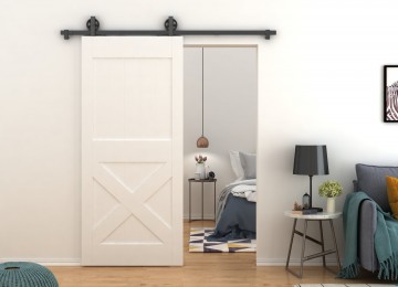 Schuifdeursysteem robuust bovenop gebogen