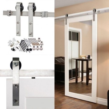 Schuifdeursysteem standaard gebogen rvs compilatie