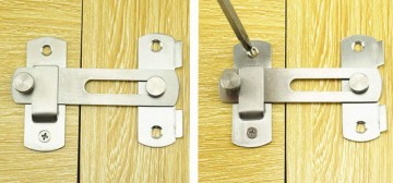 Slot toepasing schuifdeur