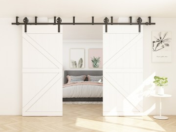 Spaakwiel schuifdeursysteem aan het plafond 0 0