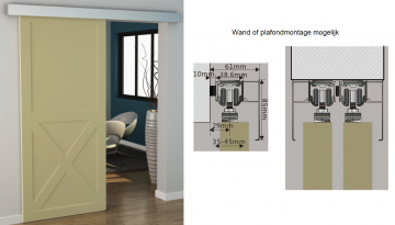 St80 montage mogelijklheden aluminium schuifdeursysteem