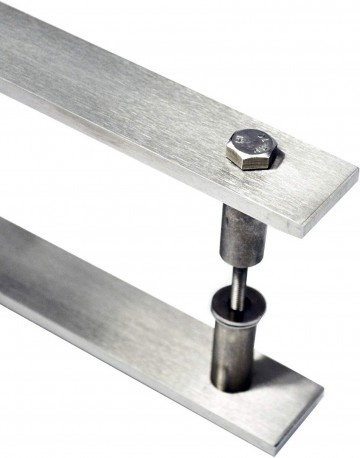 Stainless door handle schuifdeur totaal