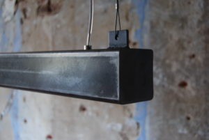 Stalen industriele hanglamp met led verlichting