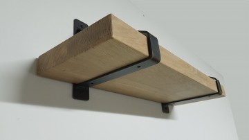 Stalen plankdrager onbehandeld