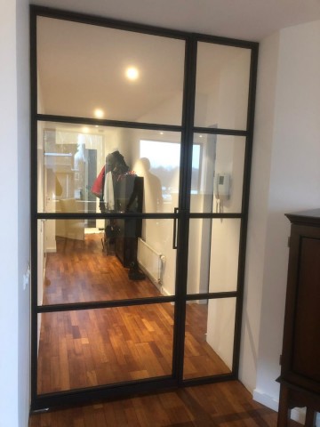 Stalen taatsdeur met vast paneel 4