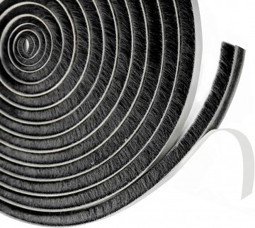 Tochtborstel schuifdeur