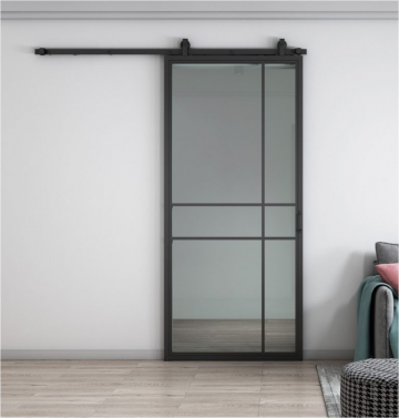 Vintage nr 2  gesloten staaldeur op maat