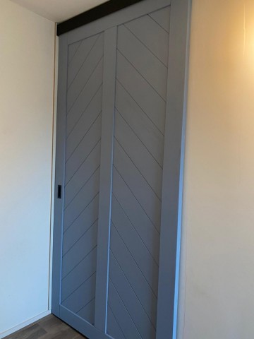 Visgraat schuifdeur hongaarse punt