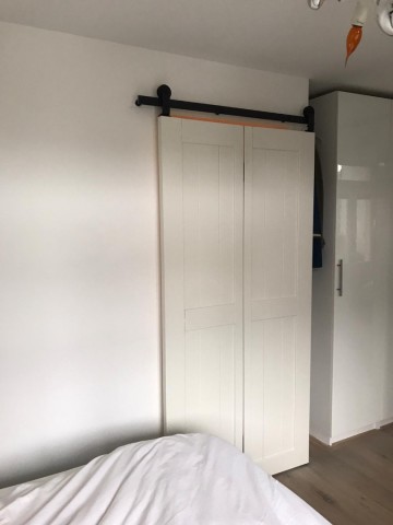 Vouwdeur maken schuifdeur