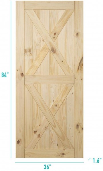 Vuren schuifdeur op maat