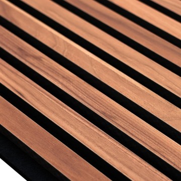 Walnoot detail schuifdeur