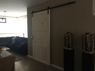 White wash schuifdeur