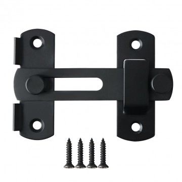 Zwart slotje schuifdeuren