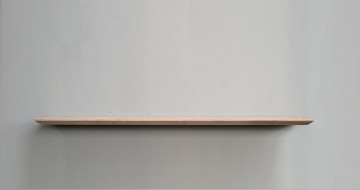 Zwevende wandplank met facet   kopie