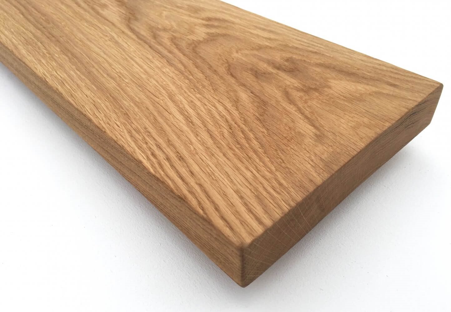 Eiken Wandplank 20 cm - en plankdragers Schuifdeur-Totaal.nl: Op maat gemaakte schuifdeuren