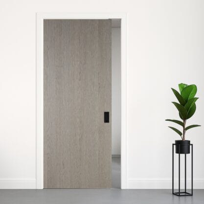 Woods AA5400 schuifdeur in de wand