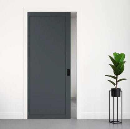 Slimline Vision Dicht schuifdeur in de wand