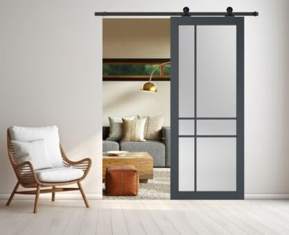 Slimline Metro Xl Glas voor de wand
