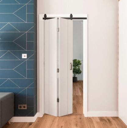 Vouwdeur Verticale freeslijn